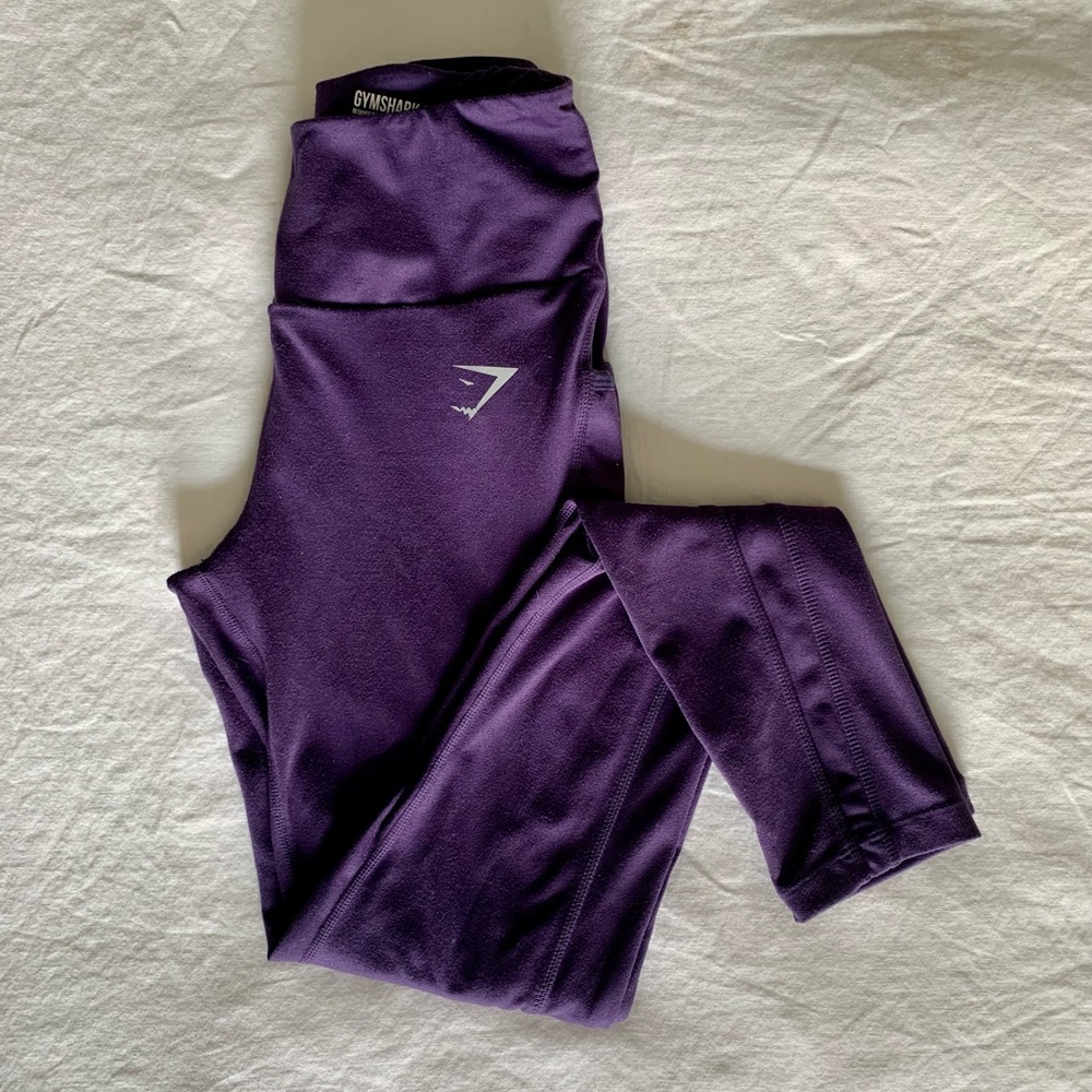 Gymshark Dry Sculpture Leggings - Rich Purple